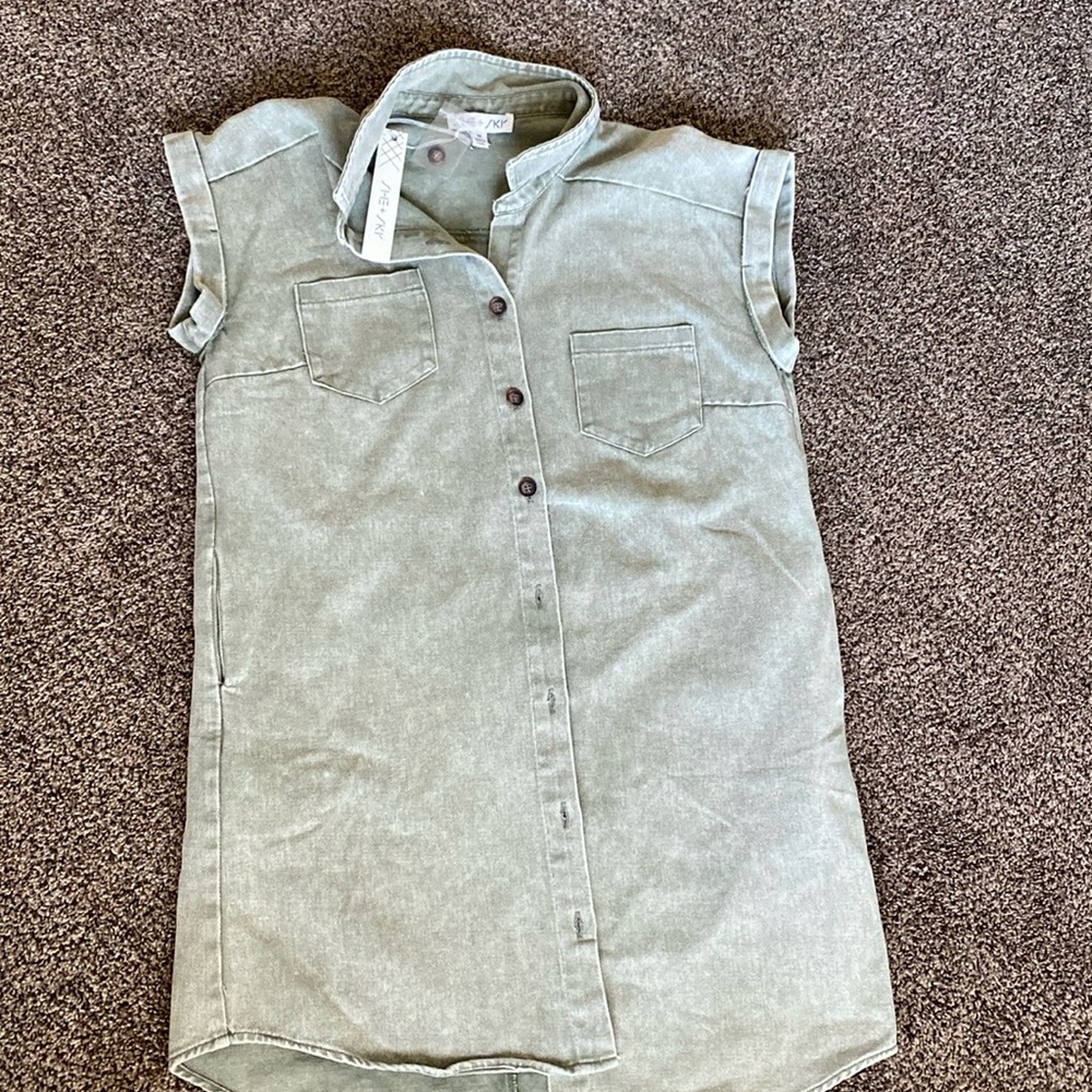Denim dress
